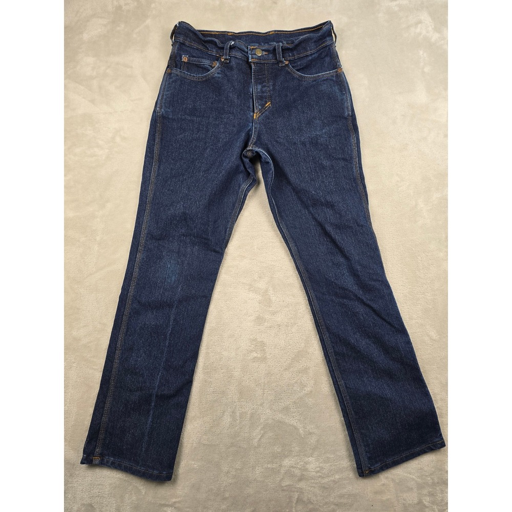 Origin Legit Fit Jeans Mens 32x32 Blue Straight Leg Made in Maine USA Denim